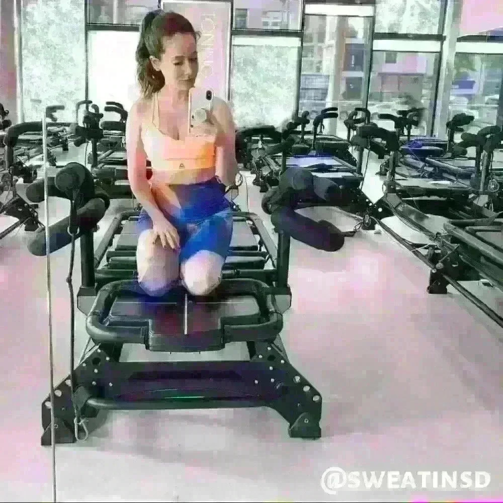 Reebok Blue and Orange Leggings